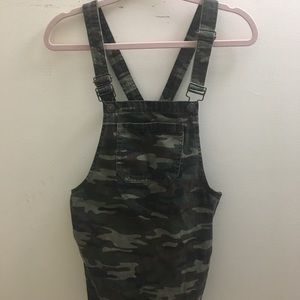 Camo Overall Dress